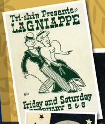  lagniappe potpourri flyer from the 1940s